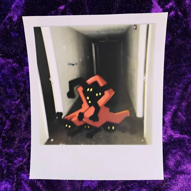Ghostie Goos Polaroid Print