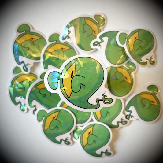 Bansee - Holographic Sticker