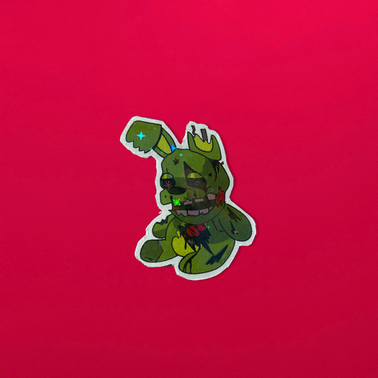 Five Night's at Freddy's Holographic Springtrap Sticker