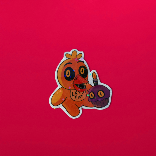 Five Night's at Freddy's Holographic Chica Sticker