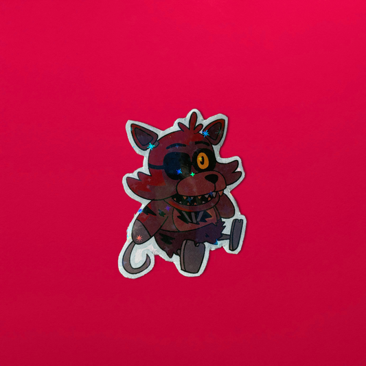 Five Night's at Freddy's Holographic Foxy Sticker