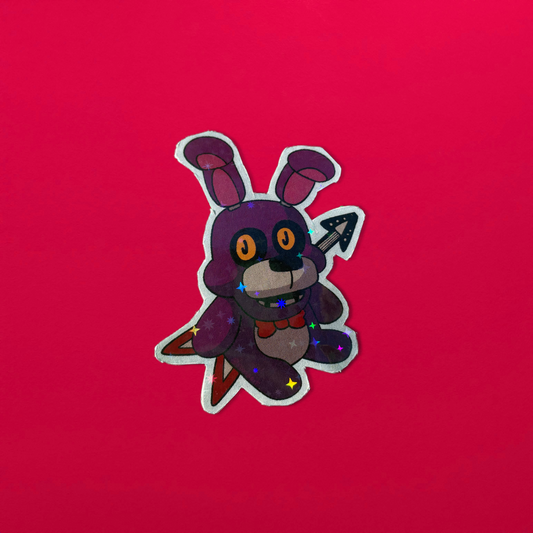 Five Night's at Freddy's Holographic Bonnie Sticker