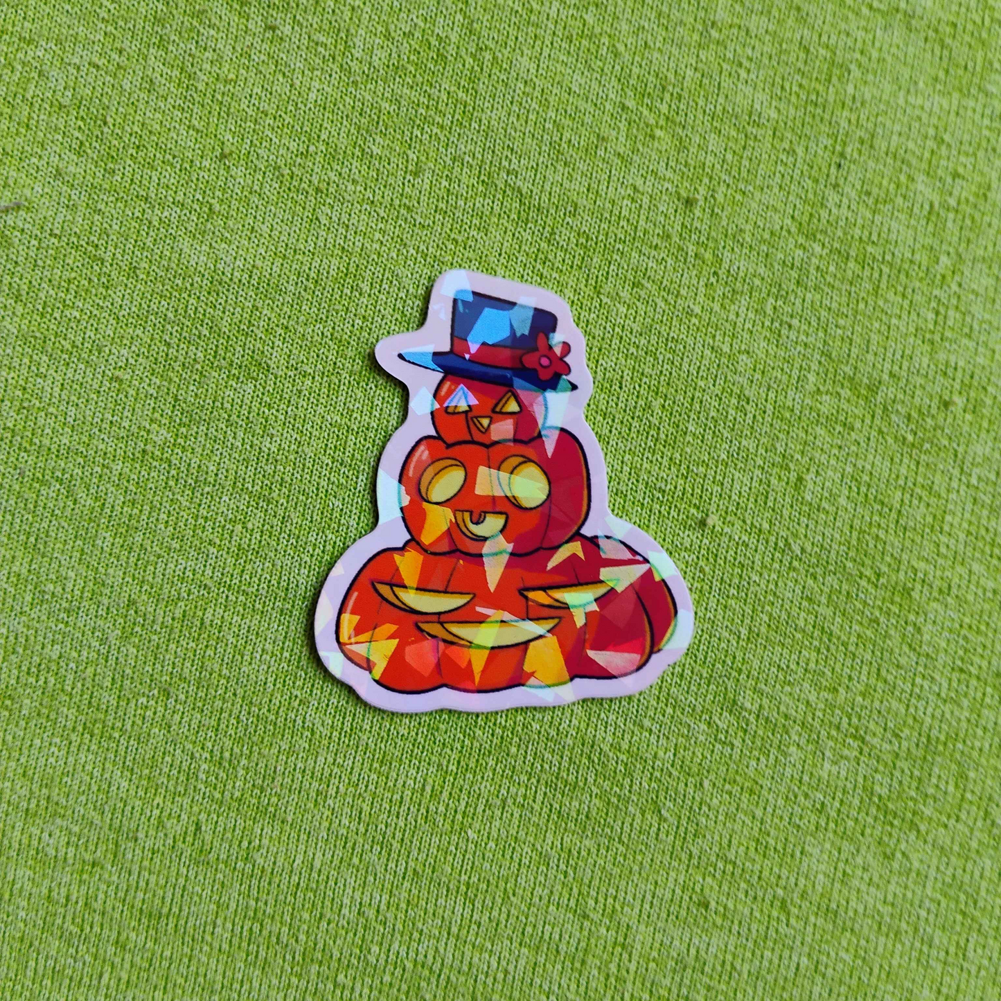 Gourdrio - Holographic Sticker