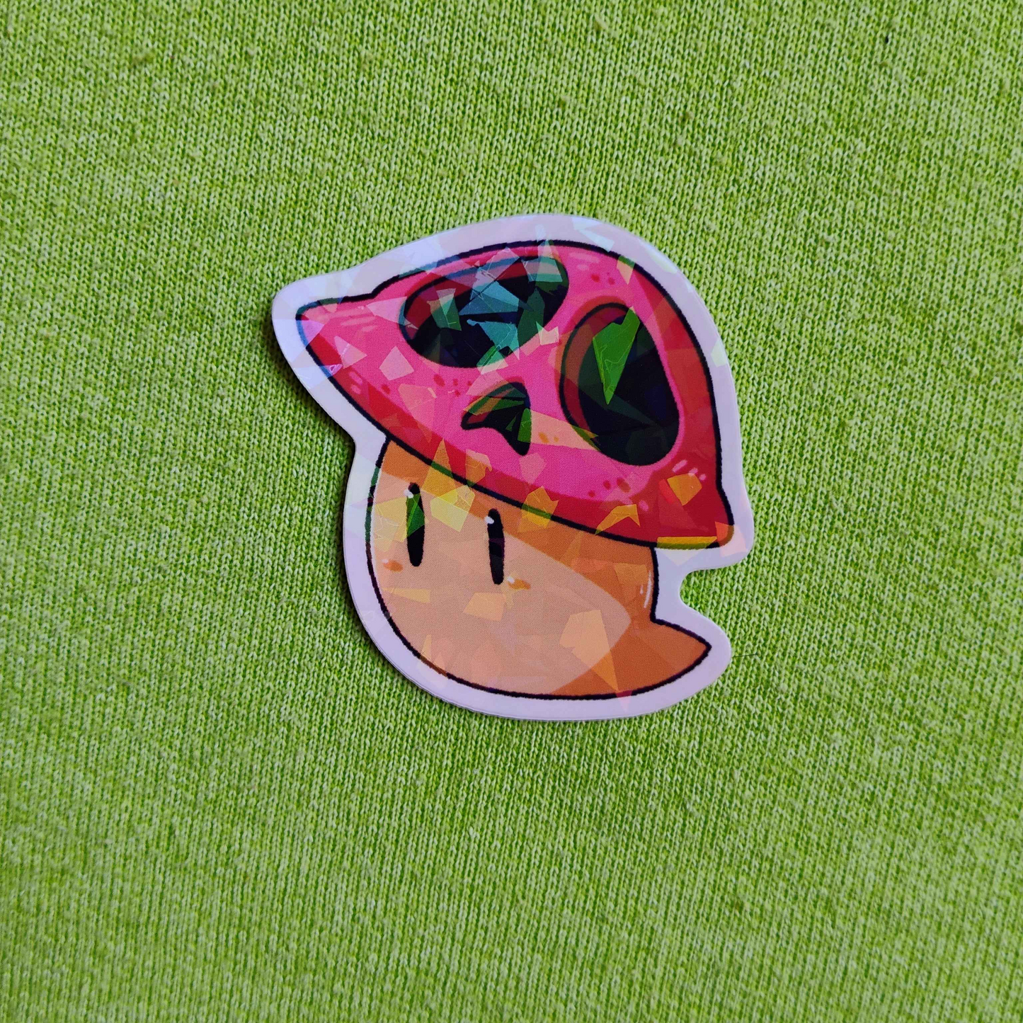 Mushadow - Holographic Sticker