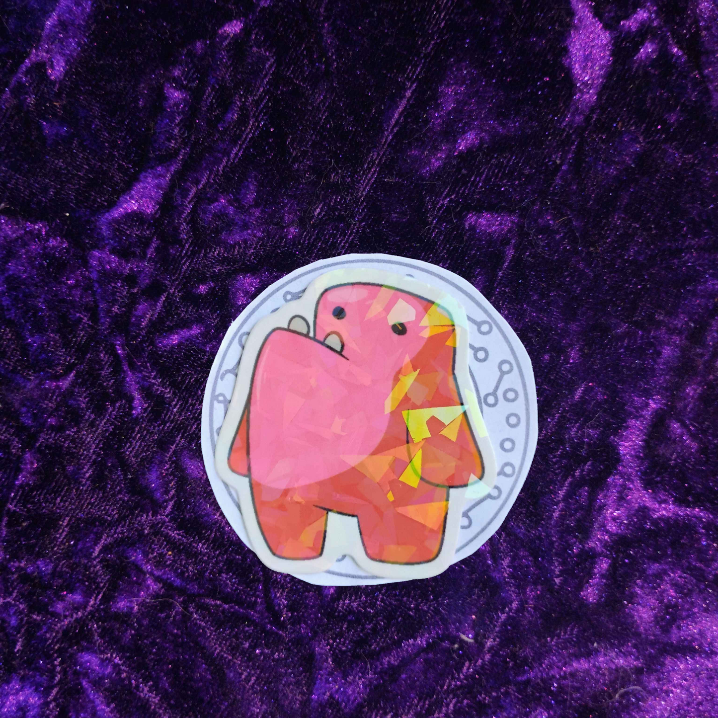 Squnch - Holographic Sticker