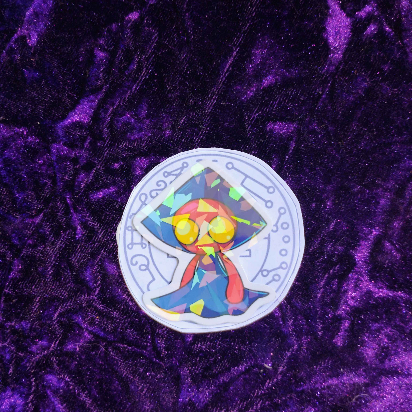 Flyto - Holographic Sticker