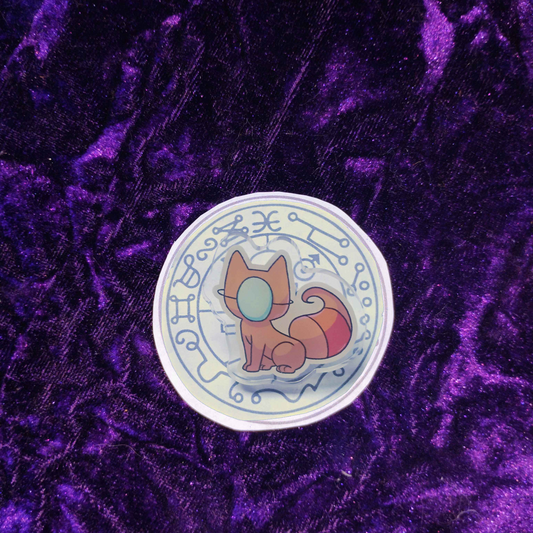 Phantail Acrylic Pin
