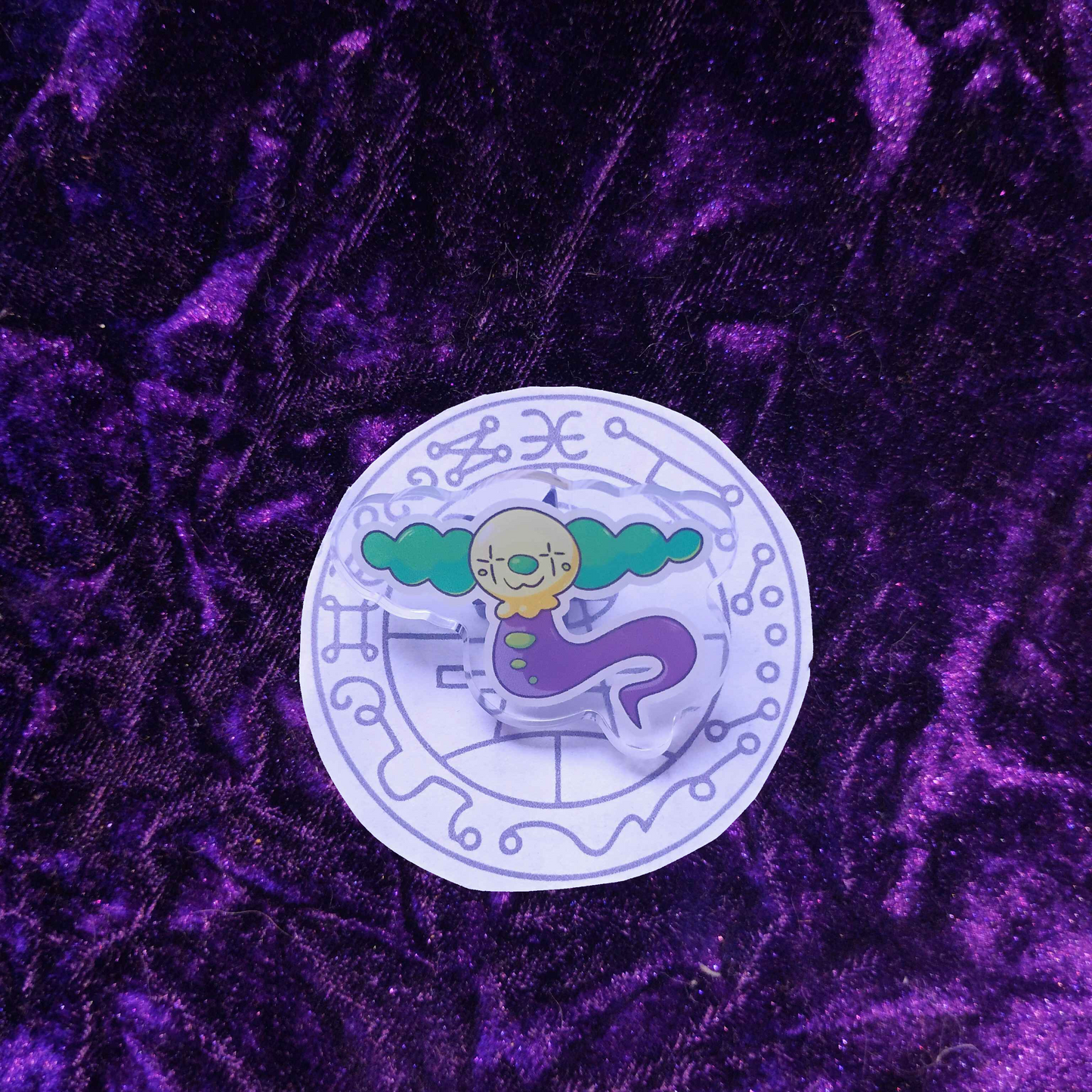 Jokergeist Acrylic Pin