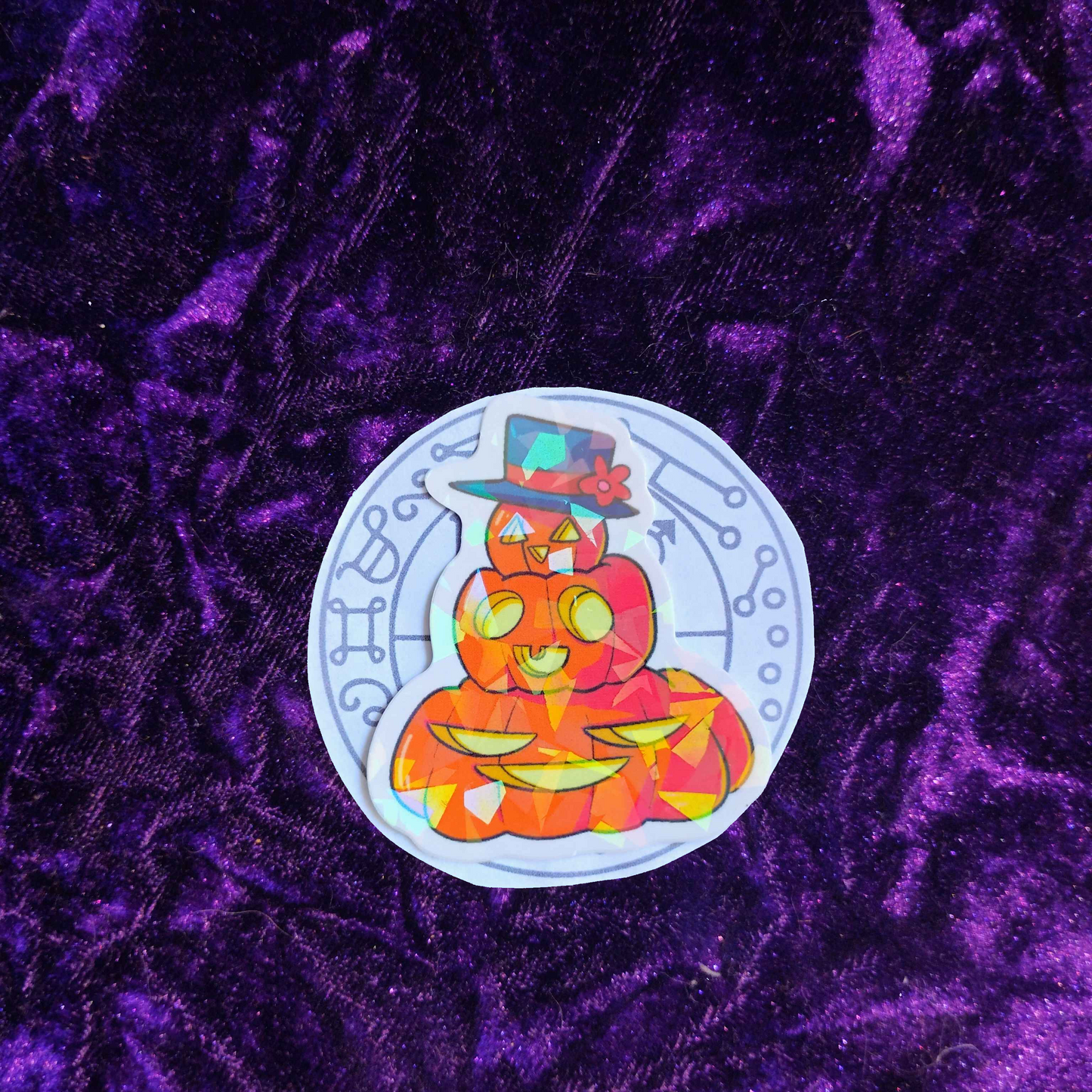 Gourdrio - Holographic Sticker